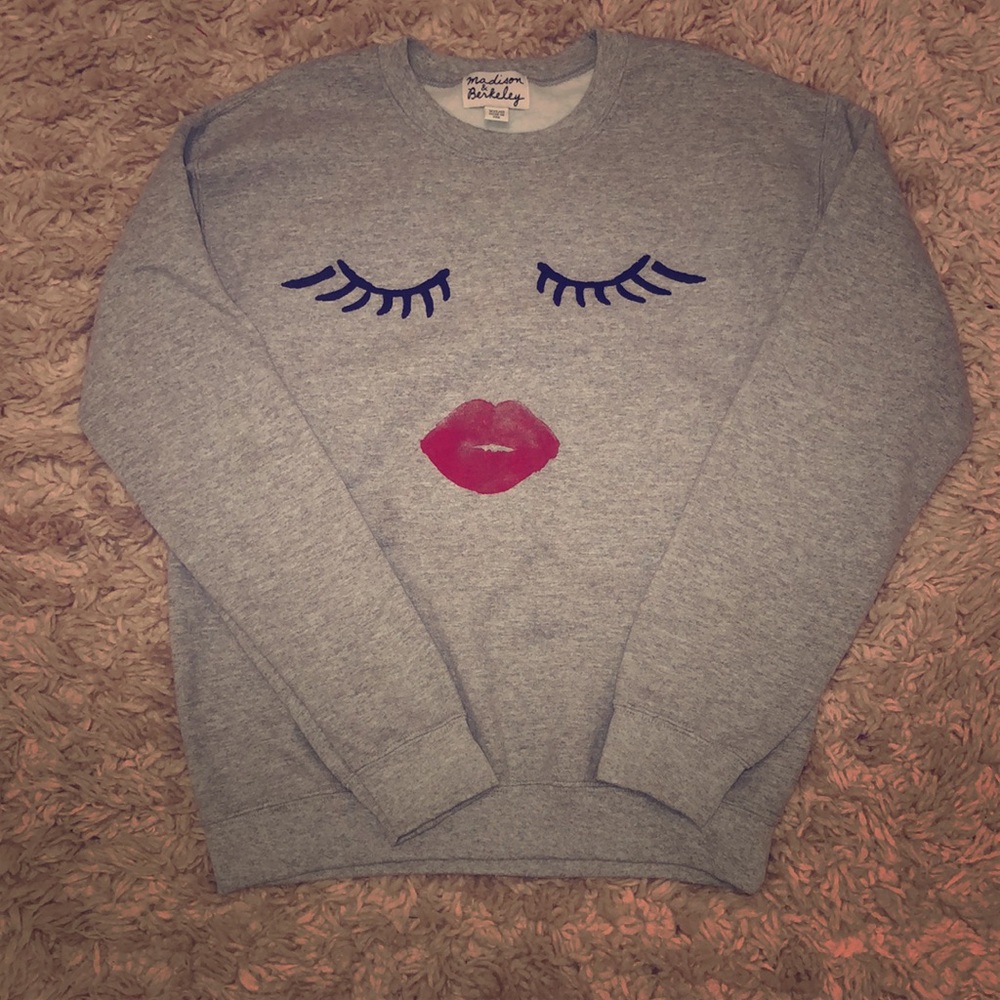 lashes sweatshirt!